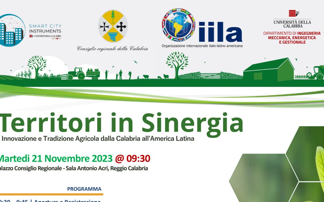 Territorios en sinergia: innovación y tradición agrícola de Calabria a América Latina
